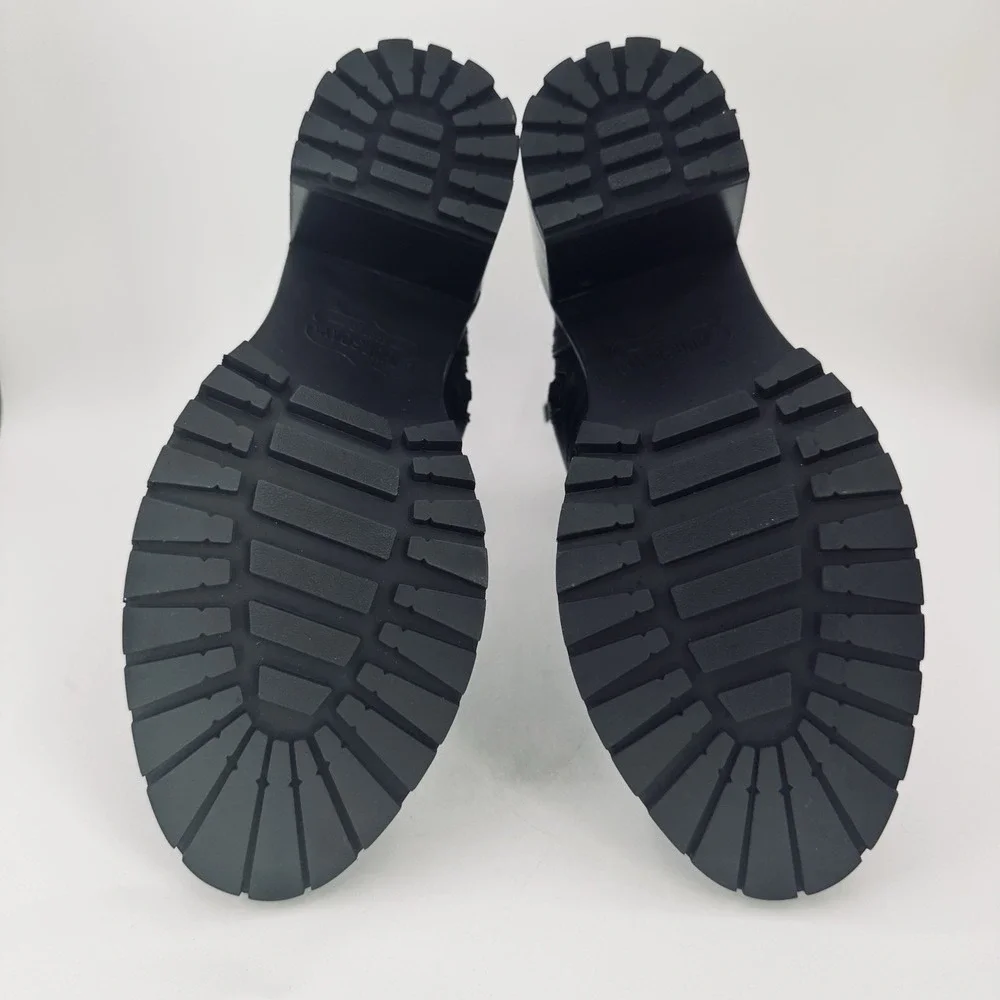 Thursday‎ Boot Co. Rebel Boots Women's Size 8.5 Black Leather